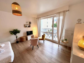 Nihal, Studio proche Zenith avec parking et balcon